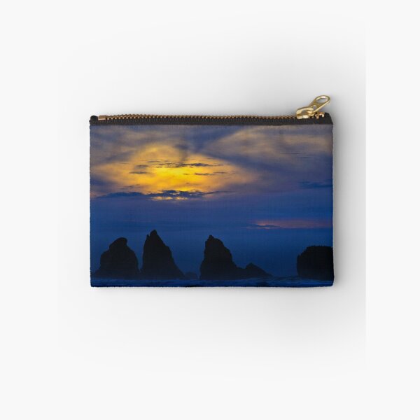 Item preview, Triangular Sunset Over the Pacific - Bandon, Oregon designed and sold by TheCurators.
