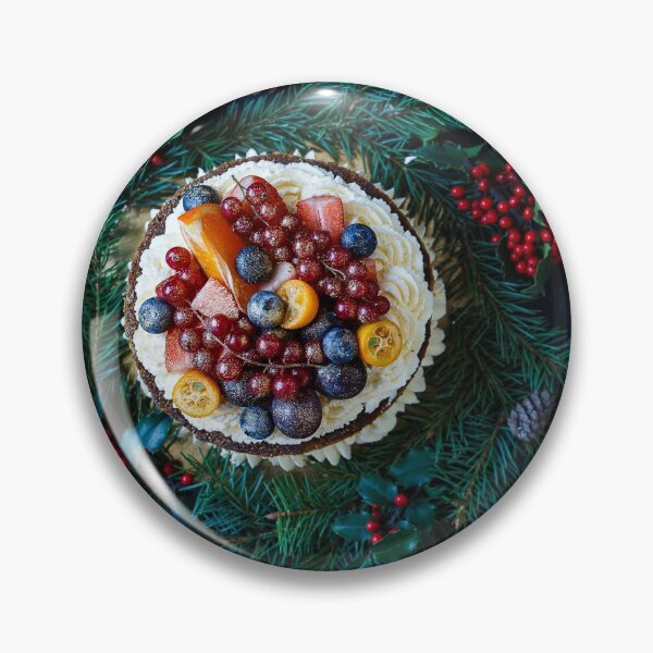 Item preview, Winter cake with decorations  designed and sold by Aidonera.