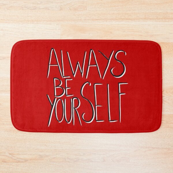 Item preview, Always be yourself black with white shadow designed and sold by gruthepidgeon.