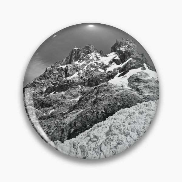 Item preview, Perito Moreno Glacier Patagonia B&W designed and sold by Hoiho Adventure Shirts.