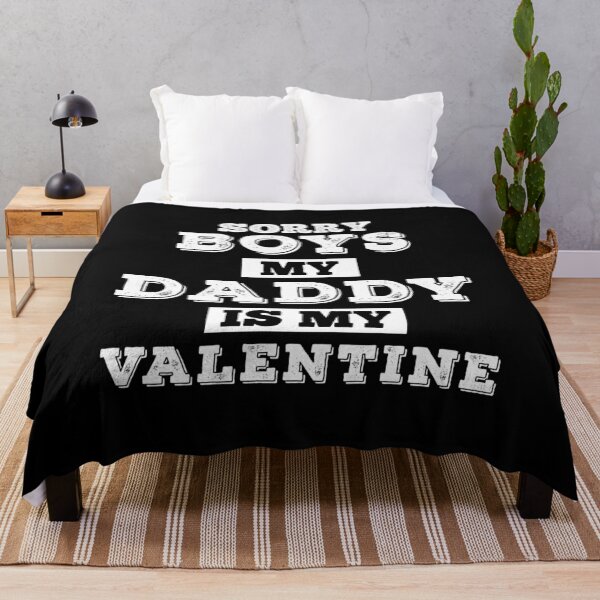 Item preview, Sorry Boys My Daddy Is My Valentine T-Shirt designed and sold by BlackDodo.