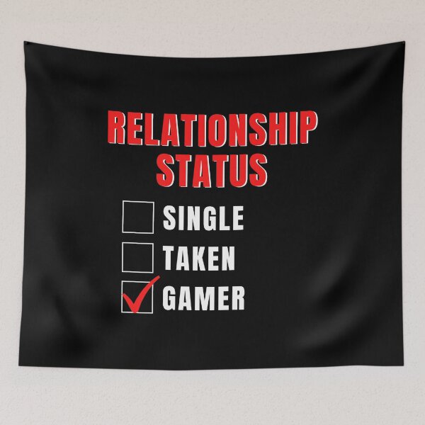 Item preview, Relationship Status Gamer designed and sold by ds-4.