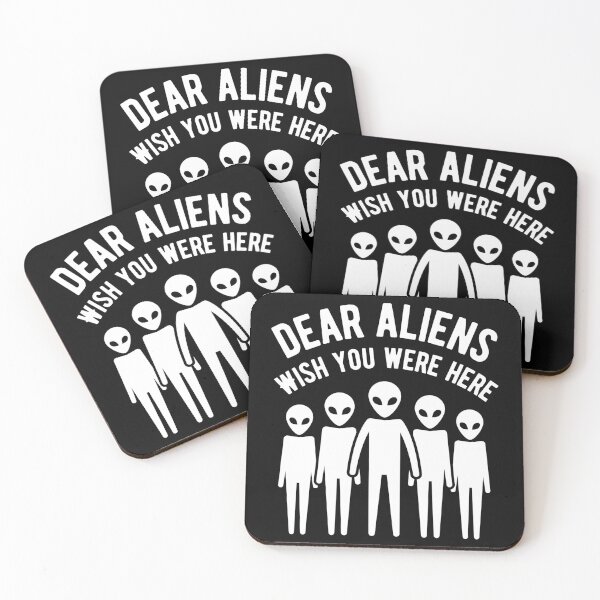 Item preview, Dear Aliens Wish You Were Here designed and sold by m95sim.