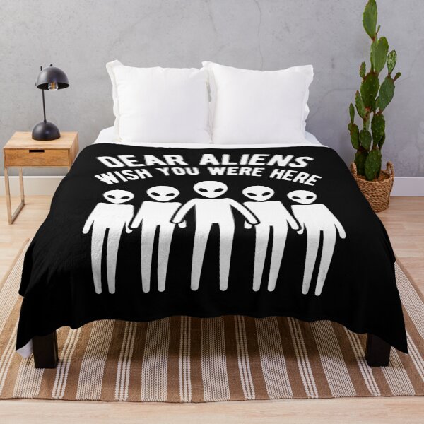 Item preview, Dear Aliens Wish You Were Here designed and sold by m95sim.