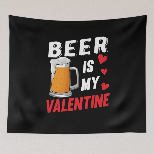 Item preview, Beer Valentine Valentine's Day designed and sold by ElBeDesigns.