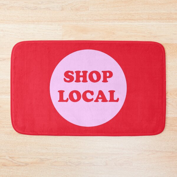 Item preview, Shop local (Pink and red) designed and sold by kassiopeiia.