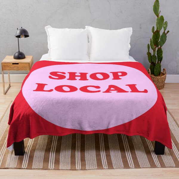 Item preview, Shop local (Pink and red) designed and sold by kassiopeiia.