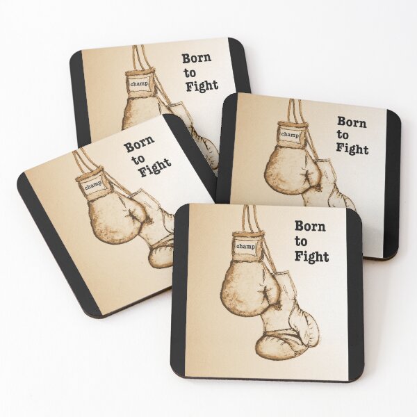 Item preview, Born to Fight Boxing gloves designed and sold by Gordon Lavender.