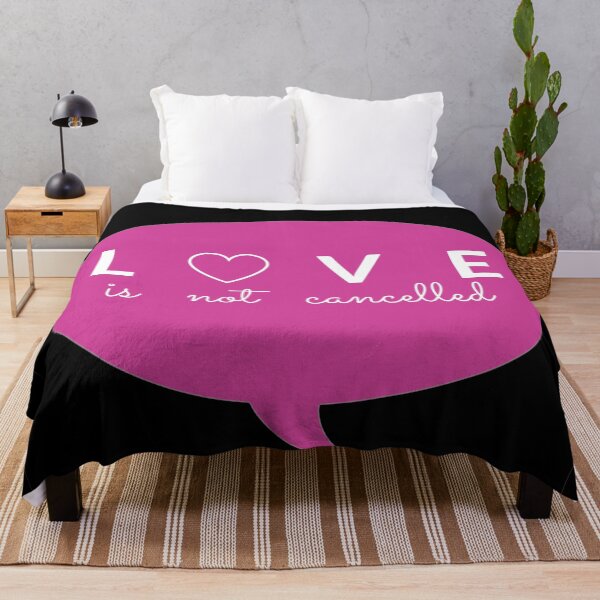 Item preview, Love is not cancelled, Valentines Day designed and sold by GoodVibesOcean.