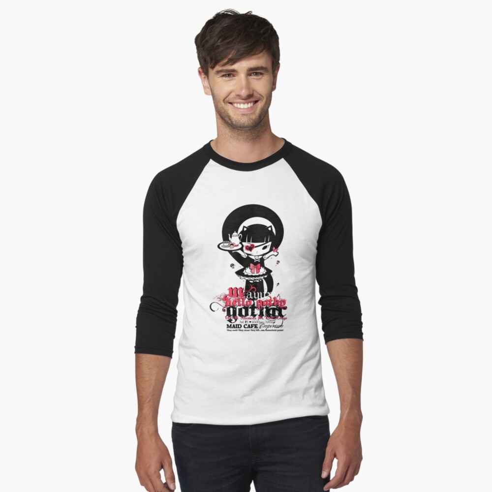 Item preview, Baseball ¾ Sleeve T-Shirt designed and sold by popsho.
