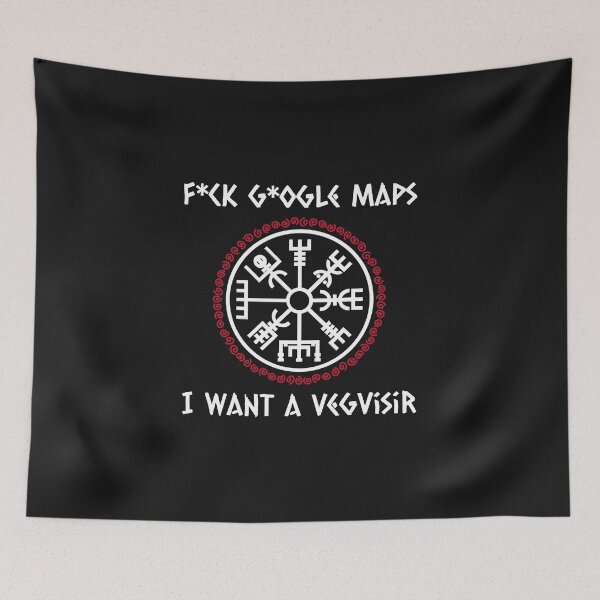 Item preview, Viking Runes - Vegvisir designed and sold by NoelNimmad.
