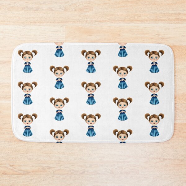 Item preview, cartoon girl with two ponytails designed and sold by nataliavavilina.