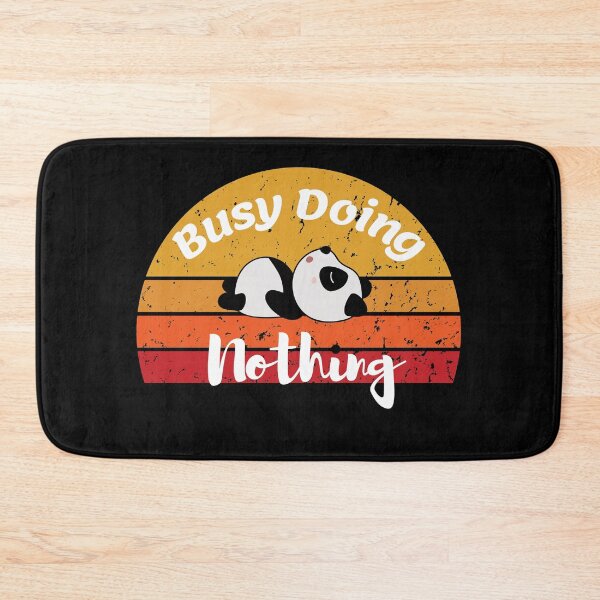Item preview,   Busy Doing Nothing, Funny Panda designed and sold by Bachirdz.