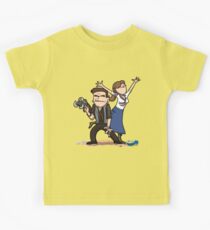 You know what, keep the girl. Dept is gone. Kids Tee