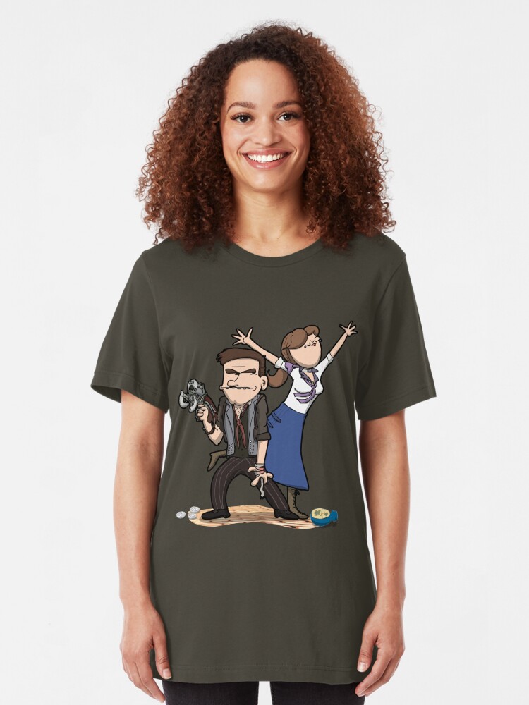 Alternate view of You know what, keep the girl. Dept is gone. Slim Fit T-Shirt