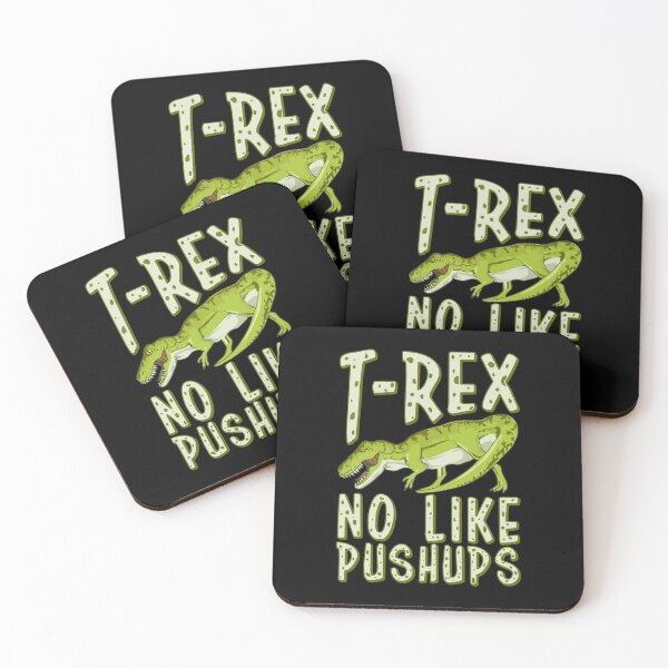 Item preview, Funny T-Rex No Like Pushups Dinosaur Arms Pun designed and sold by perfectpresents.
