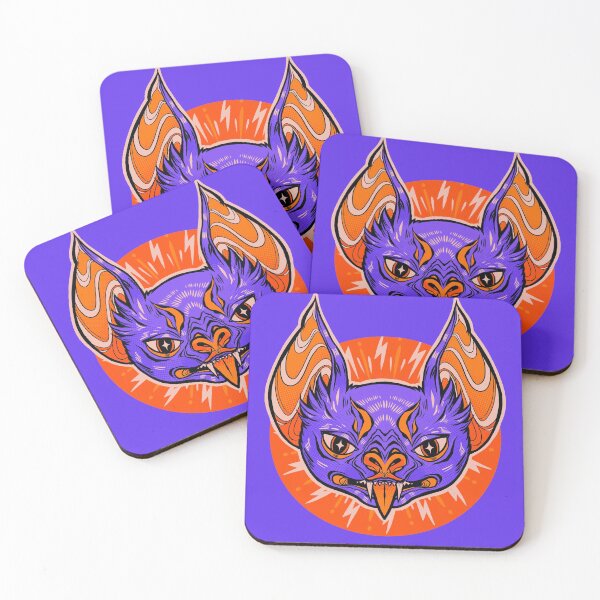 Item preview, Purple Orange Bat  designed and sold by Peregrine  Jazmin.