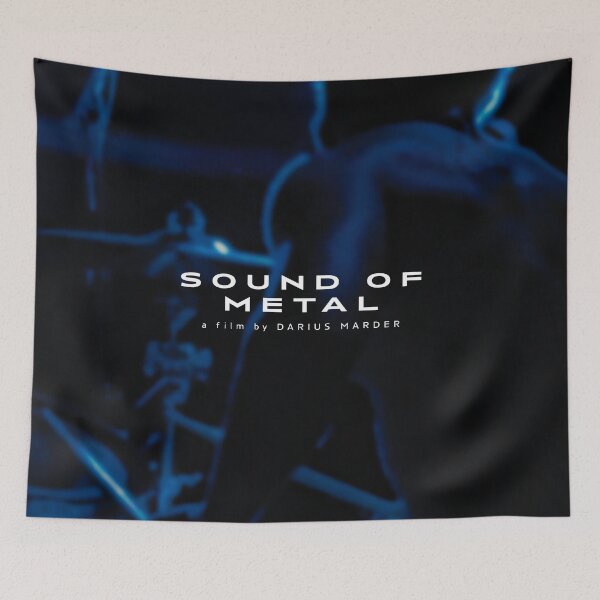 Item preview, Sound of Metal Poster designed and sold by madebyvasco.