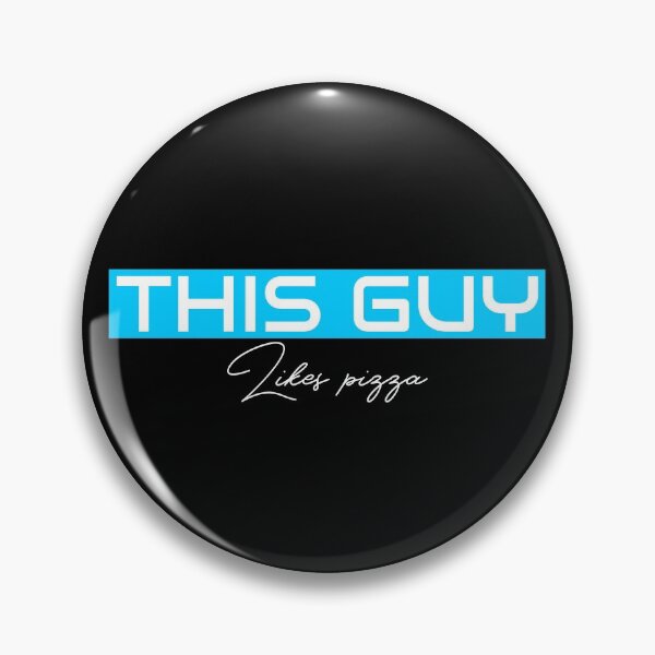 Item preview, THIS GUY Likes pizza designed and sold by ilovetshirts87.