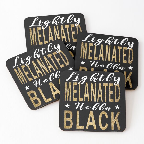 Item preview, Lightly Melanated Halla Black, Black History Month designed and sold by Dananestore.