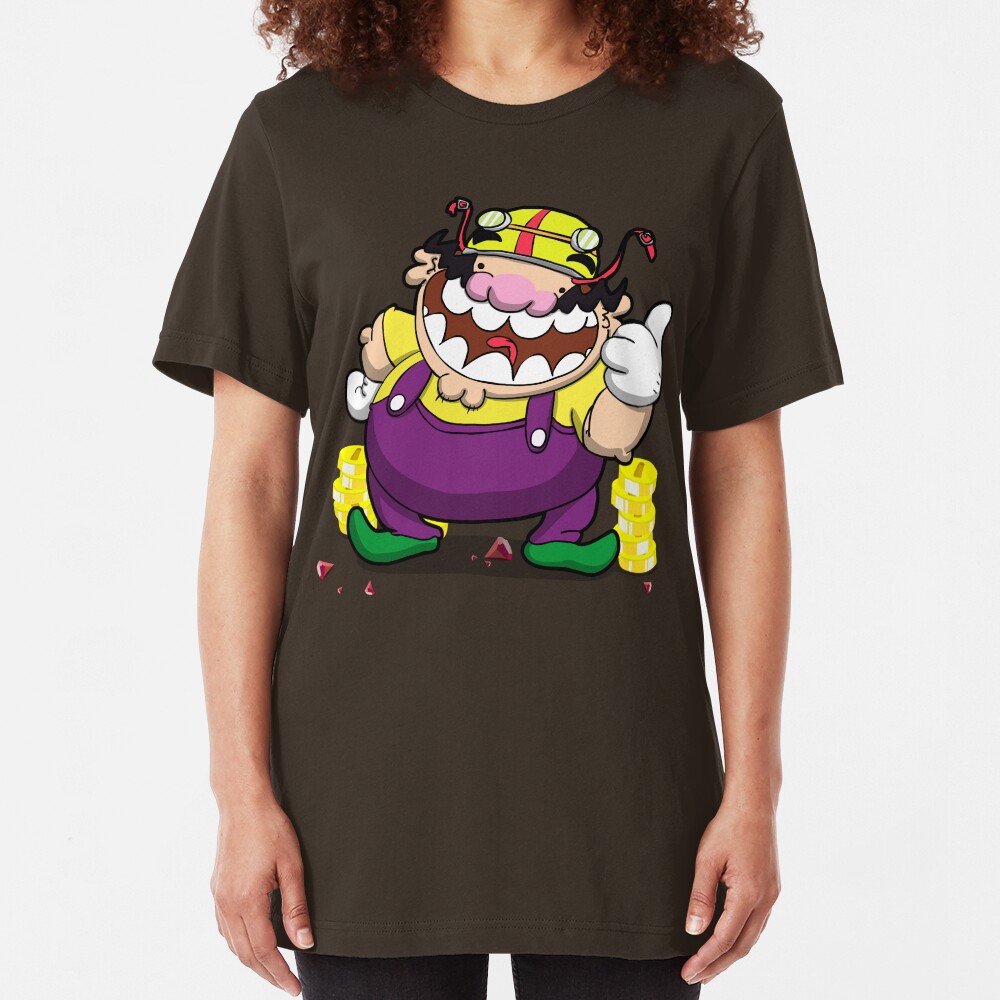 Greedy loveable fatso! Slim Fit T-Shirt