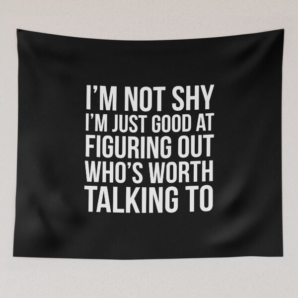Item preview, I'm Not Shy designed and sold by evokearo.