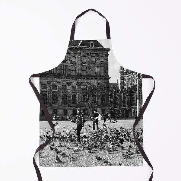 Item preview, Pigeons at Damrak, Amsterdam city. designed and sold by Noel Ali ⭐⭐⭐⭐⭐.