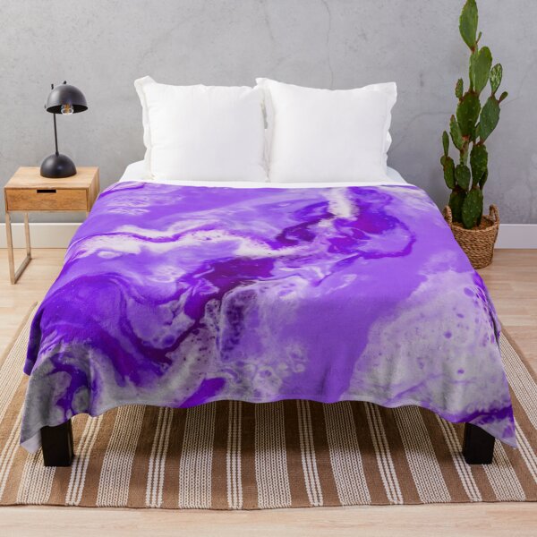 Item preview, Purple Marble Ocean Waves designed and sold by RossWilson12.