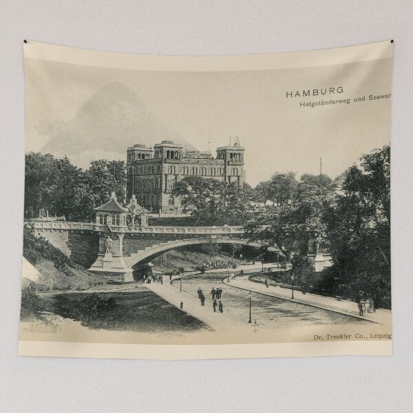 Item preview, Hamburg 1900 Helgolaenderweg und Seewarte designed and sold by aapshop.