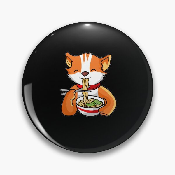 Artikelvorschau, Katze Ramen entworfen und verkauft von ElBeDesigns.