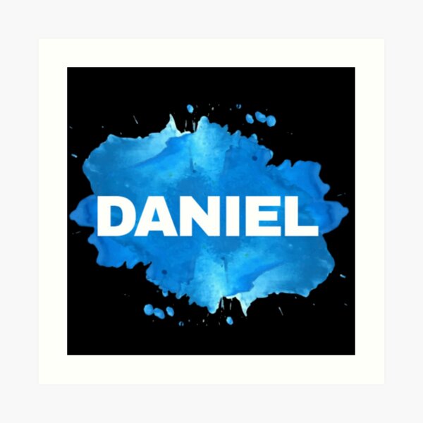 Daniel Name Art Prints | Redbubble