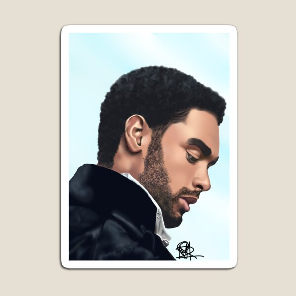 Aperçu de l'œuvre Simon Basset fanart créée et vendue par MissFandom.