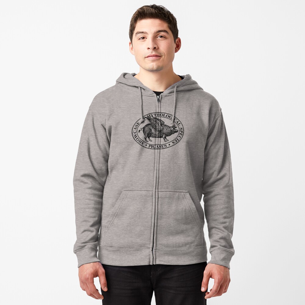 Vista previa del artículo con la obra «Sudadera con capucha y cremallera», diseñado y vendido por Sintes.