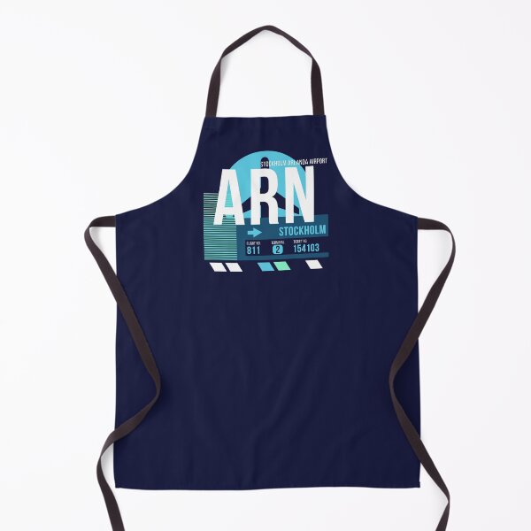 Item preview, Stockholm (ARN) Airport Code Baggage Tag designed and sold by SLAG-Creative.