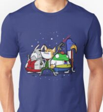 I see 'em up ahead. Let's rock 'n' roll! Unisex T-Shirt