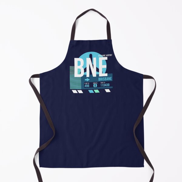 Item preview, Brisbane (BNE) Airport Code Baggage Tag designed and sold by SLAG-Creative.