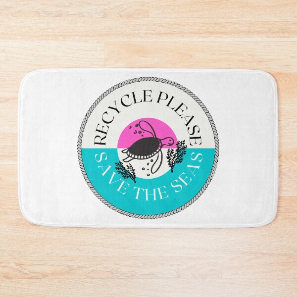 Item preview, Sea Turtle - Recycle Please Save The Seas designed and sold by Cute Designs Shop.