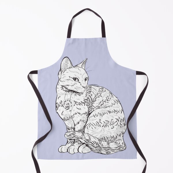 Item preview, Whimsical Inky Cat designed and sold by Shymoon-Art.
