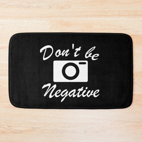 Item preview, Dont be negative funny shirt idea designed and sold by PDAG.