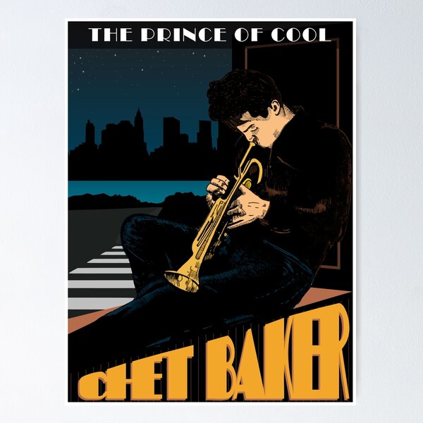 Artikel-Vorschau von Chet Baker Jazz-Plakat, designt und verkauft von seiglan.