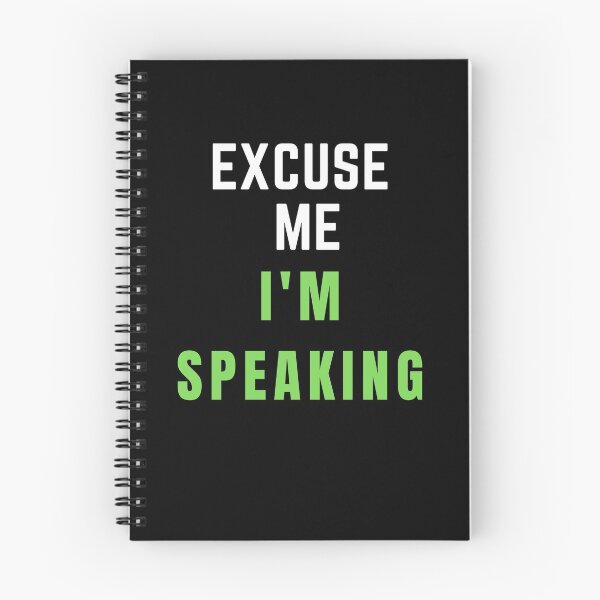 Item preview, Excuse Me I'm Speaking  designed and sold by VivaGul.