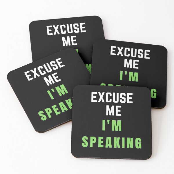 Item preview, Excuse Me I'm Speaking  designed and sold by VivaGul.