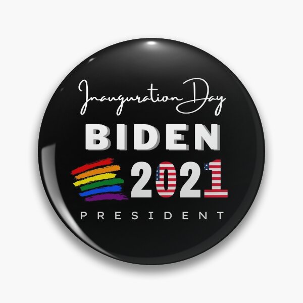Item preview, Cool rainbow graphic for President Biden : Inauguration Day 2021 designed and sold by kongju.