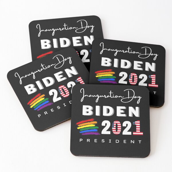 Item preview, Cool rainbow graphic for President Biden : Inauguration Day 2021 designed and sold by kongju.