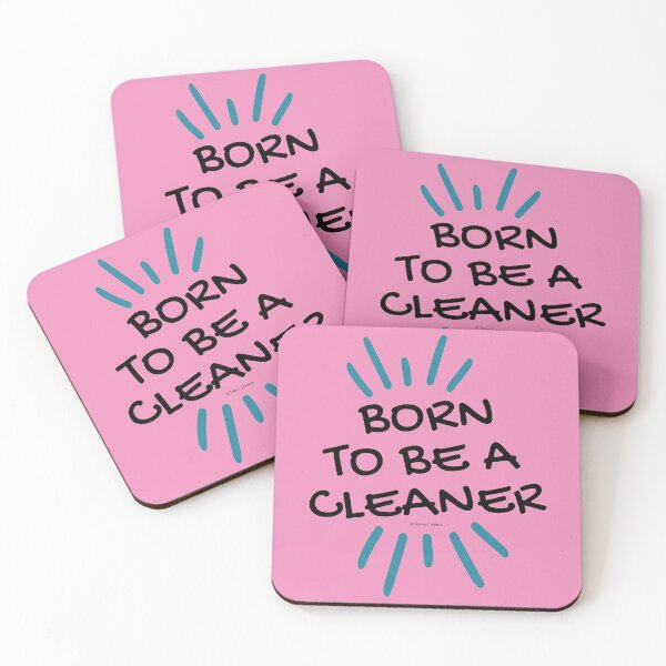 Item preview, Born To Be A Cleaner Funny Housekeeping Gifts designed and sold by SavvyCleaner.