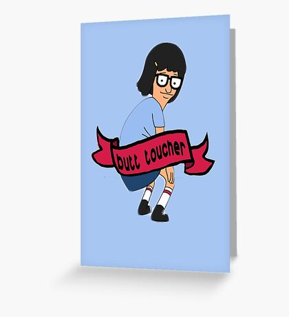 Bobs Burgers Greeting Cards - Papergc,380x420,w,f8f8f8 Pad,420x460,f8f8f8.2 