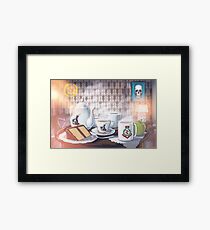 221Tea Framed Print