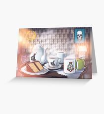 221Tea Greeting Card