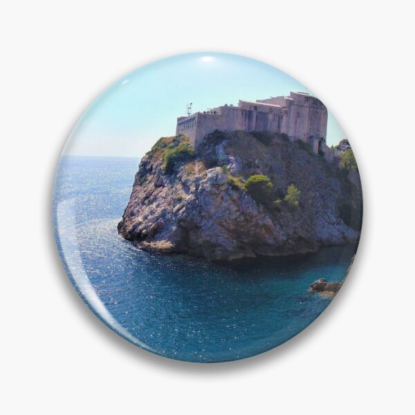 View of Lovrijenac in Dubrovnik Croatia Pin