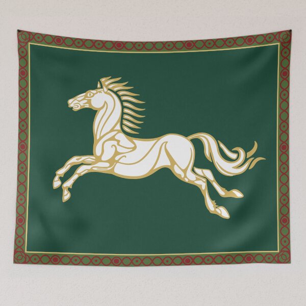 Item preview, Estandarte de Rohan designed and sold by Mercatus.